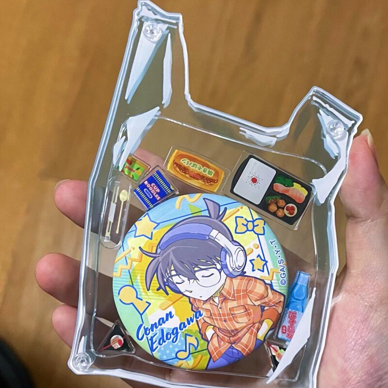 アクリルバーレンガキーホルダー高透明カラーウィンドウプラスチック谷メイ収納ディスプレイビニール袋ペンダントバッグ|undefined