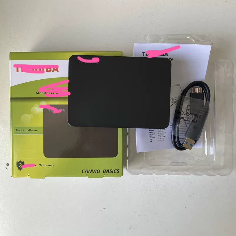 Mac, compatible mobile phone, 500G, G2, 2.5inch