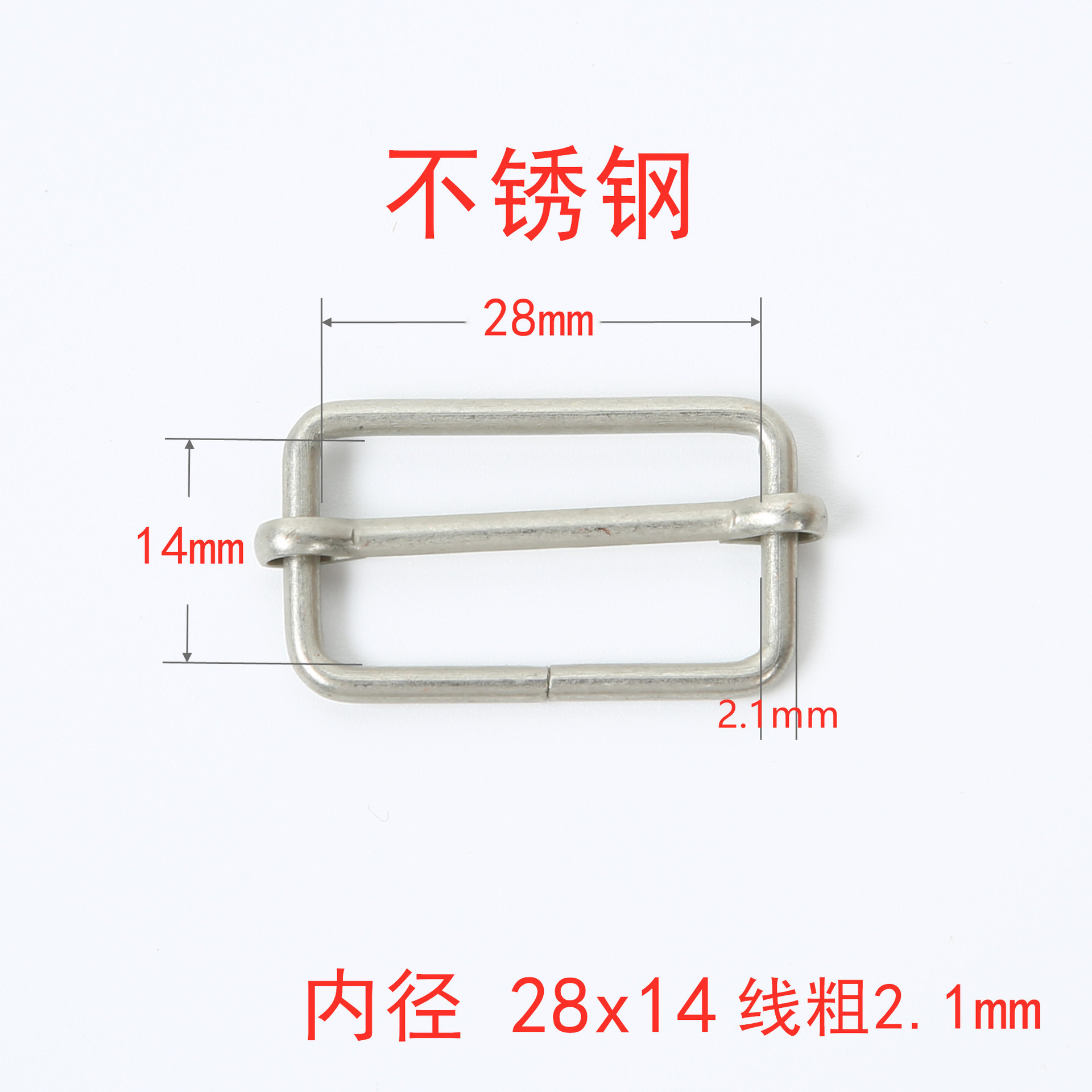 Venta directa de fábrica de hebillas metálicas en forma de D en stock, hebillas ajustables de acero inoxidable, nuevas hebillas de tracción, hebillas de tres niveles de cobre, hebillas de alambre de hierro. image 135