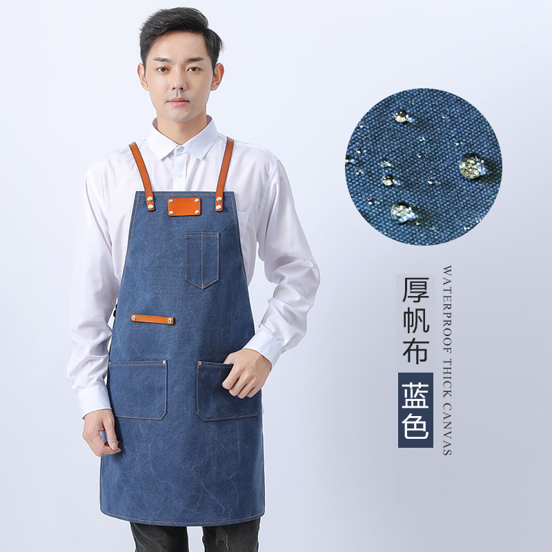 Lona gruesa impermeable A007 azul