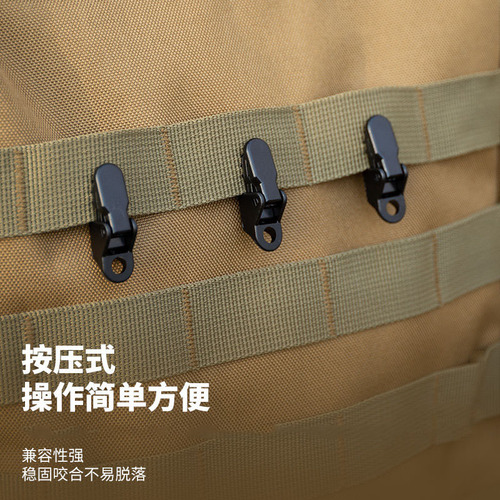 Tent accessory with hook crocodile clips, outdoor camping canopy anchor hooks, windproof fixing clips with inversion