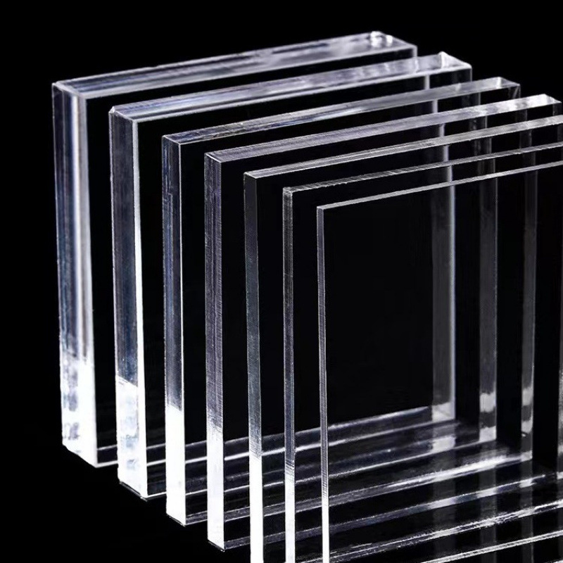 高透明亚克力板有机玻璃隔板A4彩色黑白塑料板刻UV磨砂塑料板