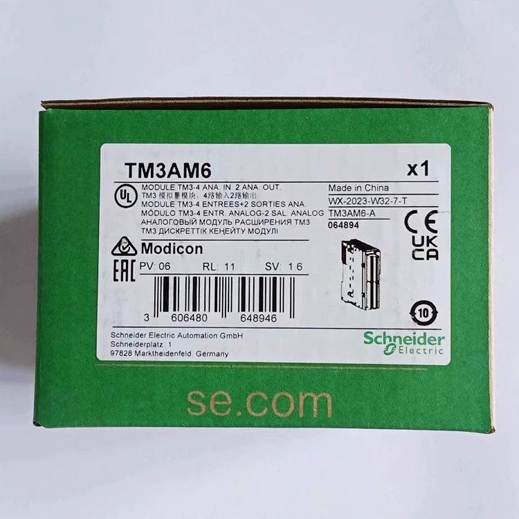 TM3AM6/TM3TM3/TM3TI4/TM3TI8T модуль аналогового расширения новый оригинальный подлинный пятно