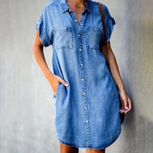 Slim dress denim dress girlBȹŮ