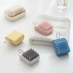 Cross-border pet bath brush cat and dog massage brush universal convenient bath bath brush cleaning supplies beauty