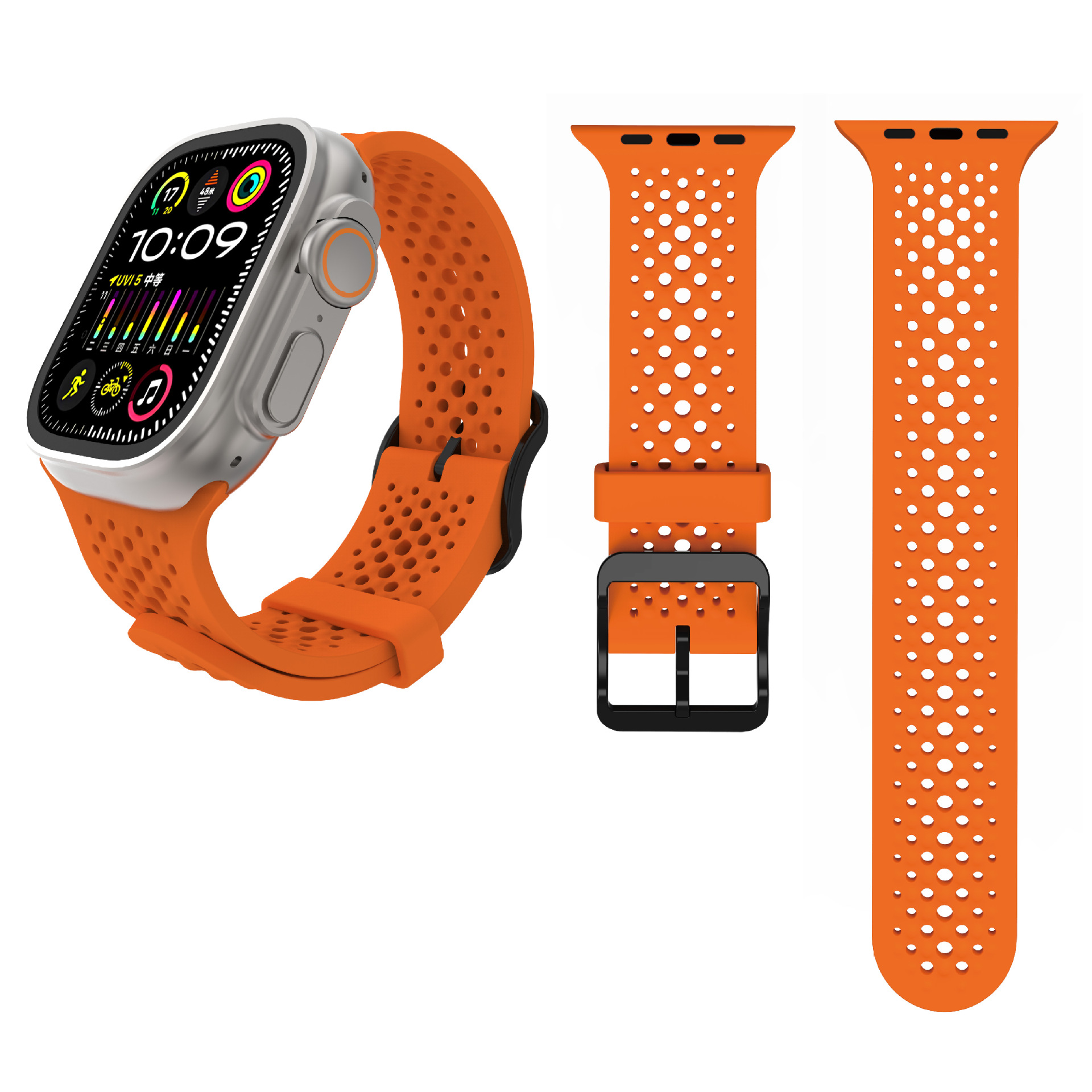 Suitable for Apple Watch Ultra9876543210 generation se Xiaomi hole…