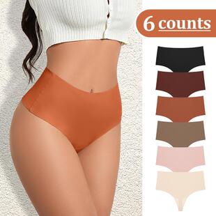 C 34459 Ice Silk Seamless Thong �������z�o�۶���ѝ�羳��