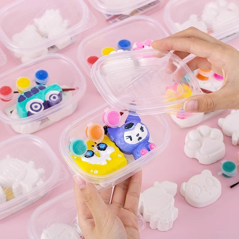 子供の DIY 石膏人形落書きクリエイティブに幼稚園クラスの小学生にプッシュ小さなギフト石膏落書きギフト|undefined