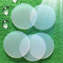 透明光面硅膠墊片沖型圓形模切家具防滑防震硅膠腳墊形狀包設計