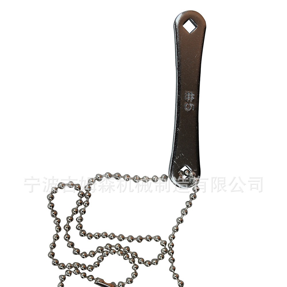 厂家专业产销便携式挂链气瓶扳手，表面镀铬，工艺精湛，价格合理