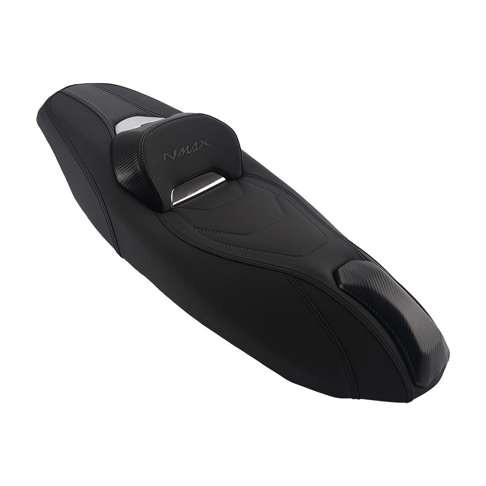 Suitable for 20-24 Yamaha Nmax155 Modified Seat Cushion, New Upgraded Indonesian Model with Backrest and Anti-Slip Seat Cushion