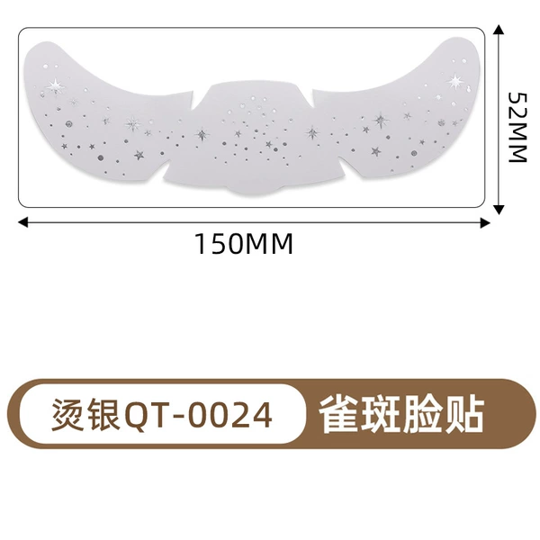 QT-0024 (Silver hot stamping 6 pieces)