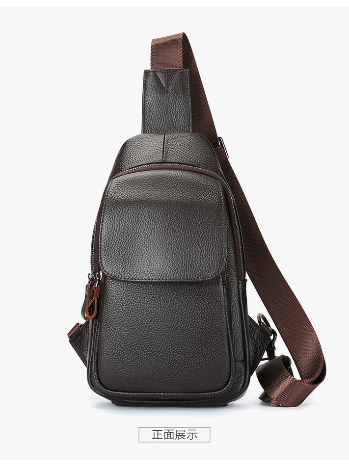 Túi đeo chéo nam đeo ngực da bò lớp đầu 17×5×30,5 cm — 20202 màu đen, 698 màu đen, Cà phê 698, 9011 màu đen chi tiết 40