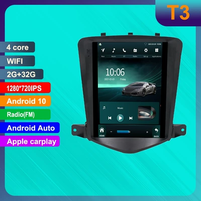 Suitable for Chevrolet Cruze 08-12 9.7inch Vertical Screen Large Screen Android Gps Car Navigation Carplay (DVD Navigation) - 232g-wifi