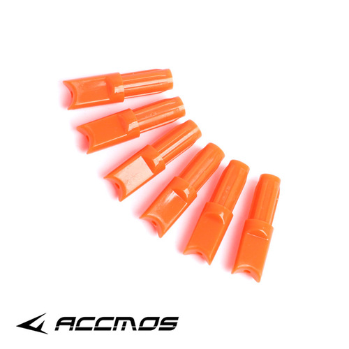 Crossbow pure carbon crossbow arrow tail 4.2/6.2/7.6mm arrow shaft inserted directly into the crescent tail, outdoor shooting and archery accessories