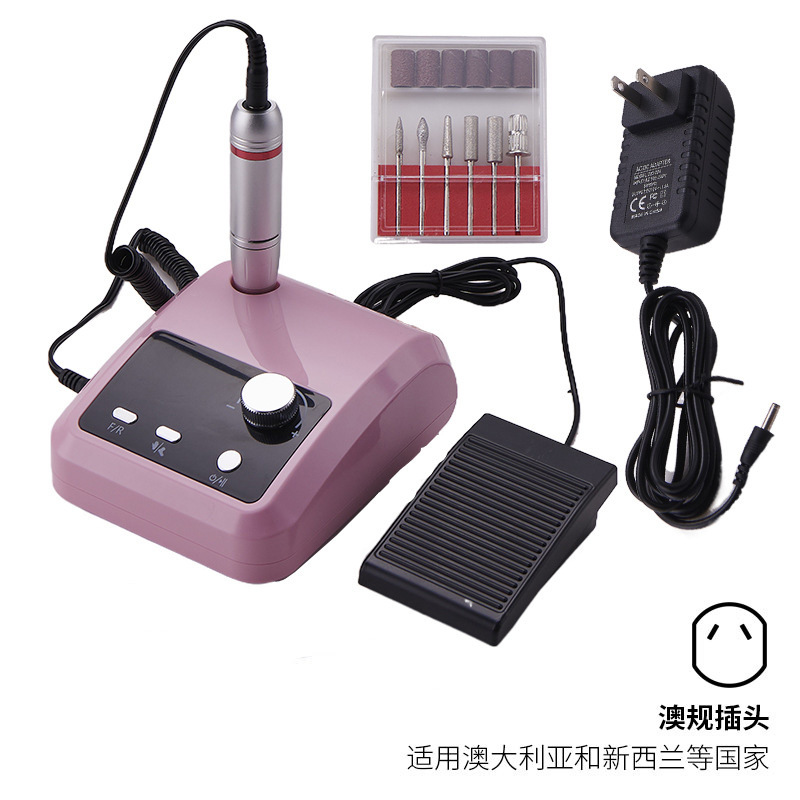 Nueva lijadora de uñas, lijadora de carga de alta velocidad, descarga profesional de uñas, piel muerta, tienda de uñas, lijado transfronterizo