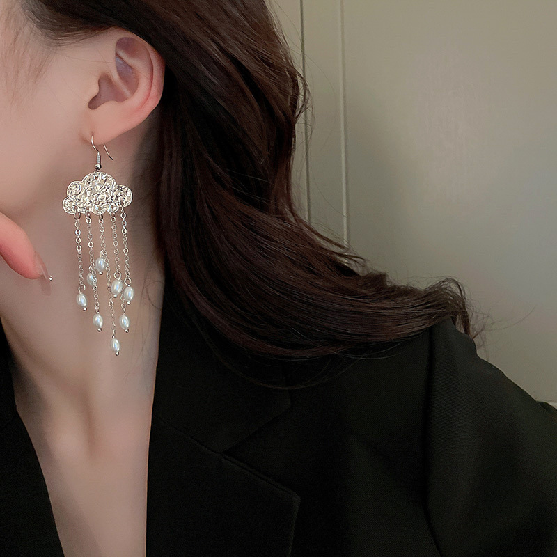 38g Weight Artificial Pearls, Zircon Inlay Material Drop Earrings Classification 1 Pair Quantity Daily Occasion Copper Material Heart Shape, Flower, Bow Knot Pattern Women'S Gender Plating Design Fashion Style 1 Pair Fashion Heart Shape Flower Bow Knot Copper Plating Artificial Pearls Zircon Drop Earrings 18