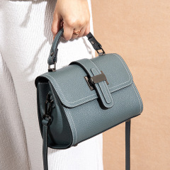 Women's Bags 2024 New Handbag Women's Crossbody Genuine Leather Versatile Shoulder Bag Cowhide Small Square Bag Wholesale
