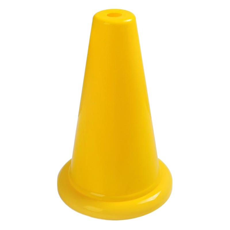 Production logo bucket 38cm round bottom barricade obstacle bucket basketball ice cream cone logo football training equipment