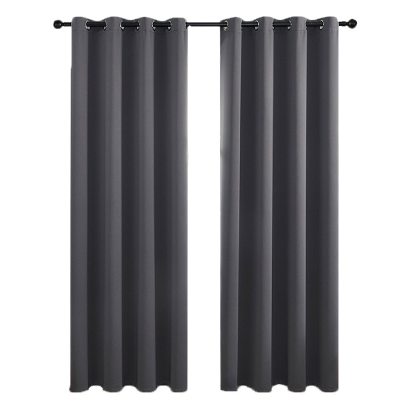 Cortinas Terminadas, Opacas, para Dormitorio, Sala de Estar, Balcón, Protección Solar, Aislamiento Térmico, Proyecto Hotelero, Tipo Gancho, Personalización de Cortinas de Alta Precisión