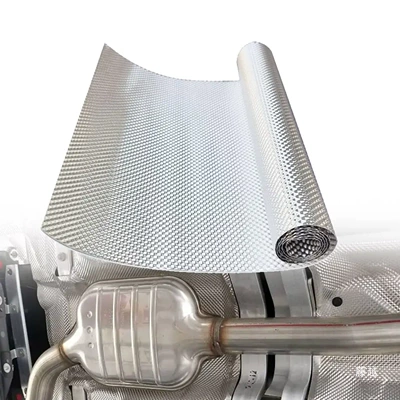 converter, muffler, car aluminum – Car sound-absorbing cotton