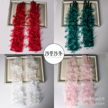 原创立体花朵手套新娘结婚高级感配饰婚纱礼服拍照道具森系旅拍女