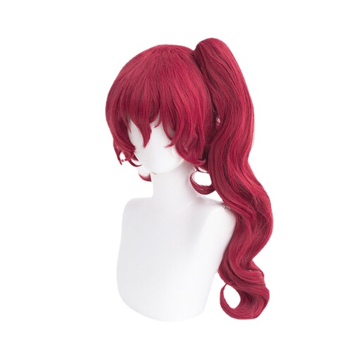 Xiaoyaoyou Bungou Stray Dogs Season 4 Okura Yoshiko tiger mouth clip single ponytail style anime cosplay wig