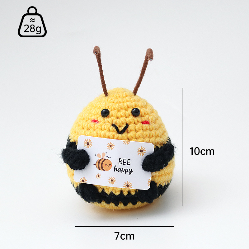 통통한 꿀벌 컬러 B 카드