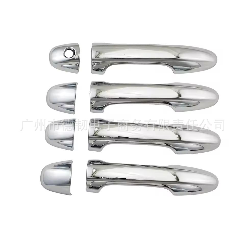 Suitable for 16-20 Toyota Hilux Black Handle Stickers Hilux Revo Door Handle Decoration