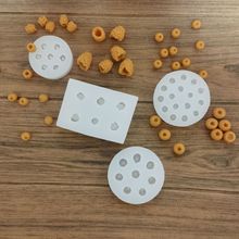 蓝莓树莓蔓越莓造型蛋糕装饰模具 巧克力甜甜圈硅胶制作工具