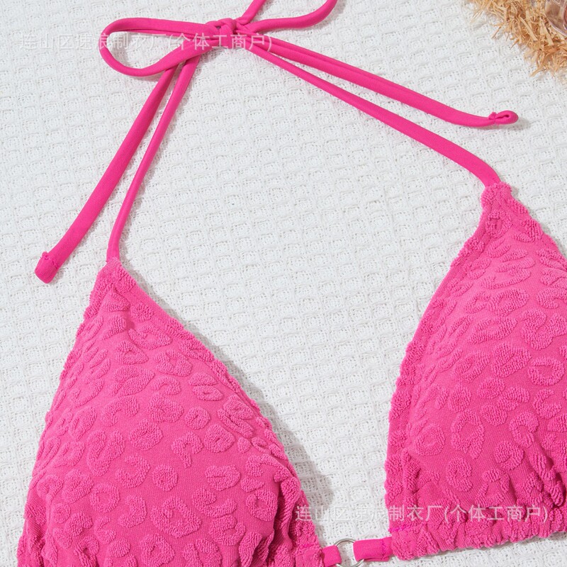 High-end Korean-style white bikini for women, niche, simple, sexy, hollow-out knitted cover-up three-piece set for hot springs High-end Korean-style white bikini for women, niche, simple, sexy, hollow-out knitted cover-up three-piece set for hot springs
