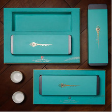 现货茶叶包装礼盒礼品盒预定 黄山毛峰茶叶烫金礼盒制作可加logo