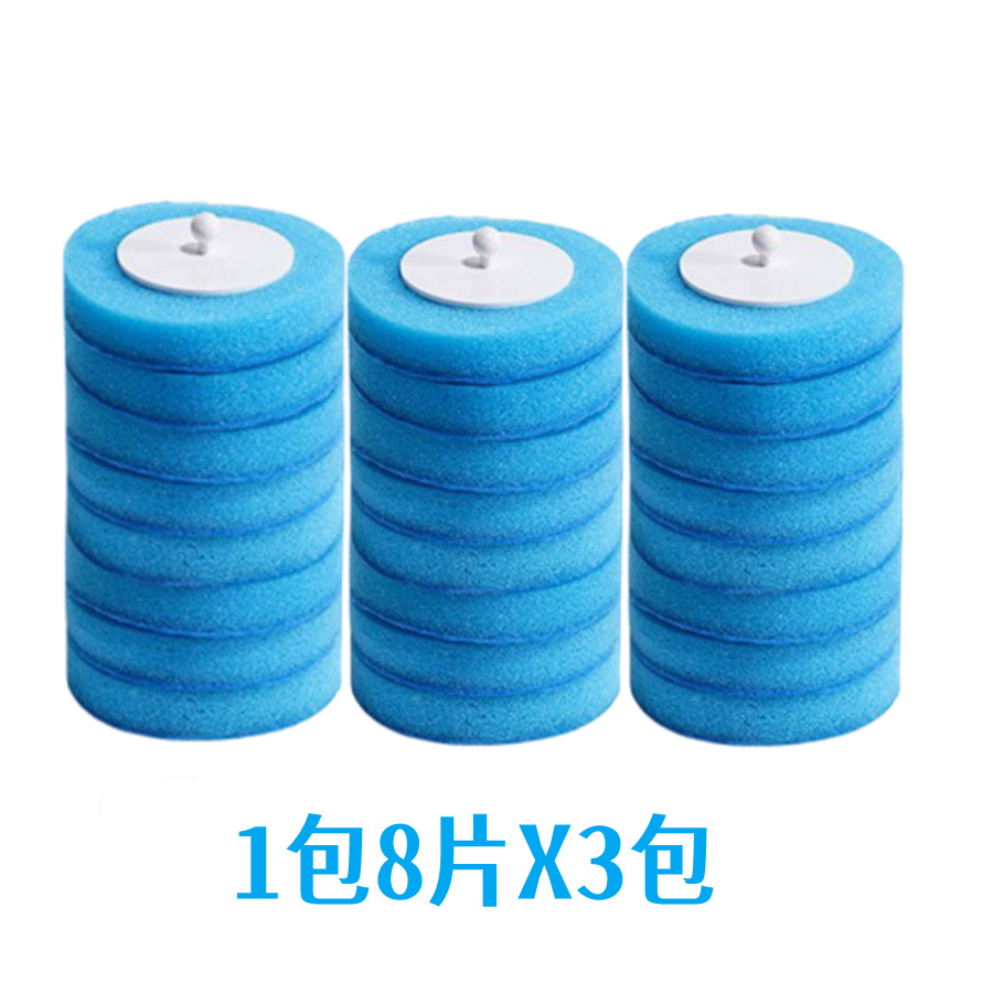 Nuevo traje de cepillo de inodoro desechable cepillo de inodoro de ángulo no muerto montado en la pared cepillo de limpieza cabeza de cepillo de reemplazo