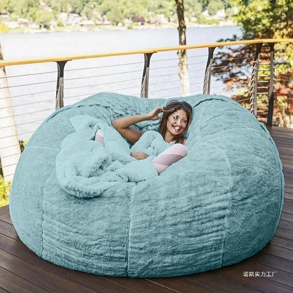 Sofá tatami 2025 nuevo sofá perezoso doble multijugador bolsa de frijoles sala de estar sofá cama simple