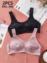 A 42151 Large Size Bralette Breathable Bra �����޸�Ȧ����