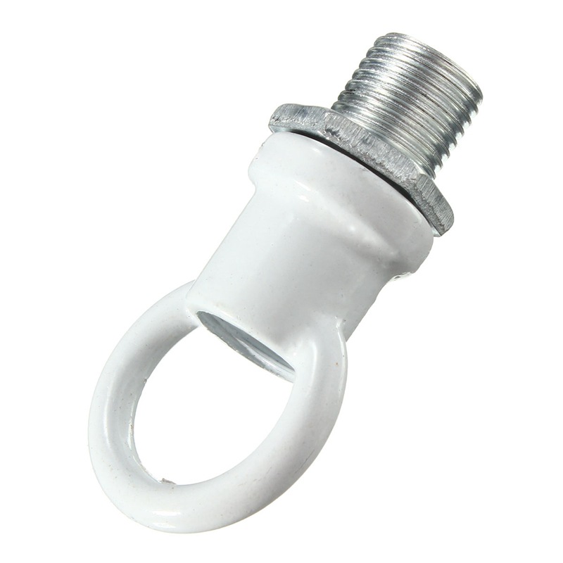 열린 닫힌 링 베어링 램프 후크 10mm 내부 치아 철 크리스탈 샹들리에 후크 램프