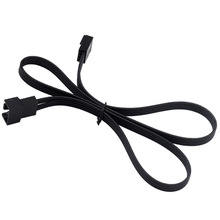 台式机电脑机箱风扇小4PIN温控公对母延长线转接线50CM线材