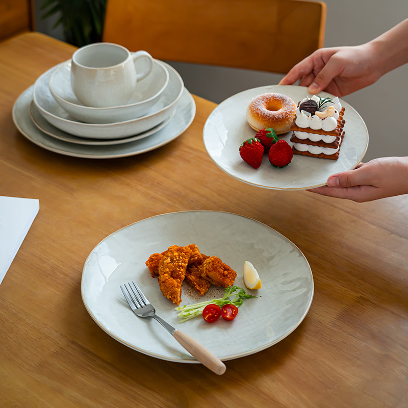 Serie de vajillas de Guyan Taza de cerámica Tazón Plato Vajilla para el hogar Taza de agua Plato de comida occidental Plato de fideos Tazón de sopa Plato de comida