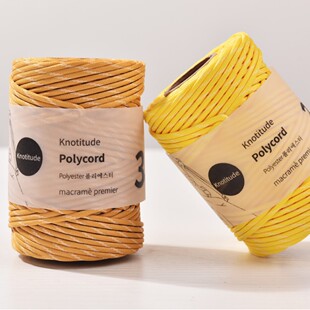 3mm��ɫ���������Kmacrame�ֹ�DIY��̺����������ĥ�����Sֱ��