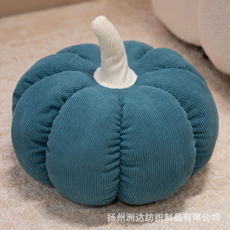 Cojín de Peluche Forma de Calabaza de Peluche para Navidad y Halloween
