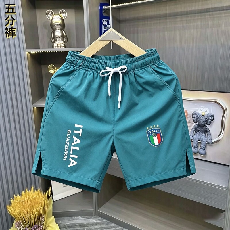 Italian Team Football Shorts for Men and Women, Trendy Quarter-Length Shorts for Summer, Quick-Dry Casual Loose Sports Beach Shorts Italian Team Football Shorts for Men and Women, Trendy Quarter-Length Shorts for Summer, Quick-Dry Casual Loose Sports Beach Shorts