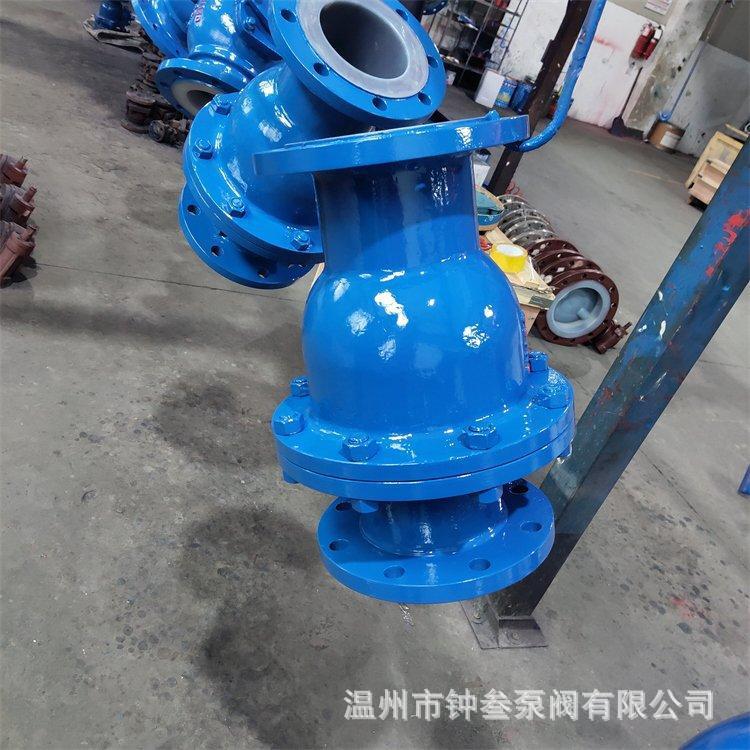 旋启式衬氟止回阀H44F46-16C 模压法兰衬四氟止回阀 化工防腐蚀阀