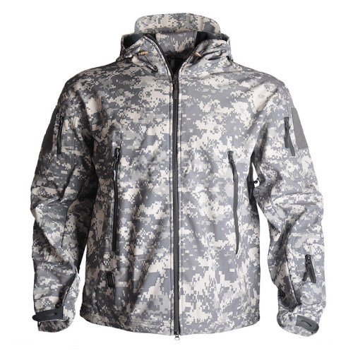Hanye factory direct sales shark skin soft shell jacket breathable waterproof outdoor jacket drop shipping