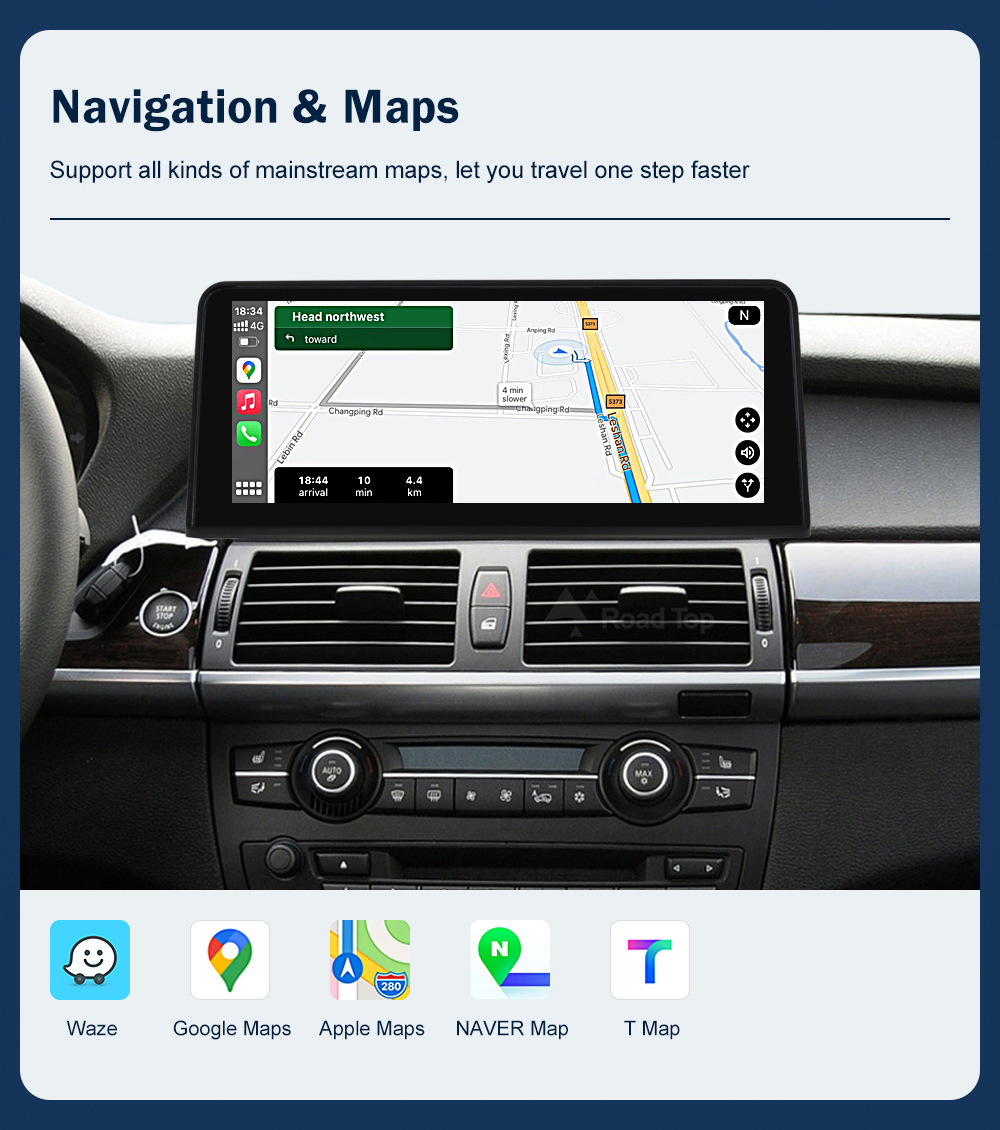 Lutot LinuX Touch Display Is Suitable for Bmw X5 X6 CCC/CIC System Car Multimedia Display
