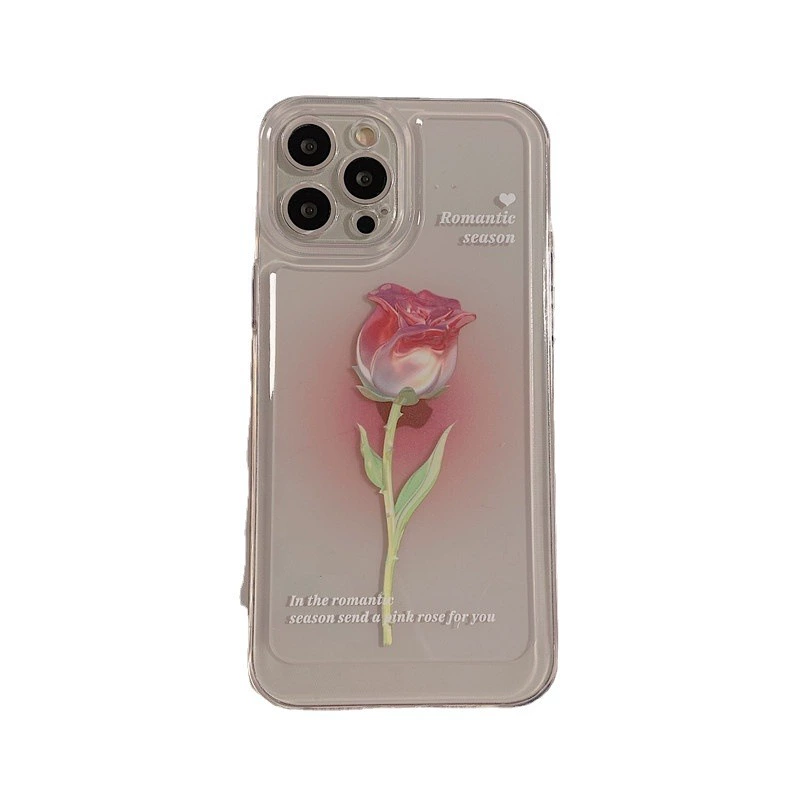Фуксия совместимый чехол для космического телефона, градиент, 13promax, 12, iphone