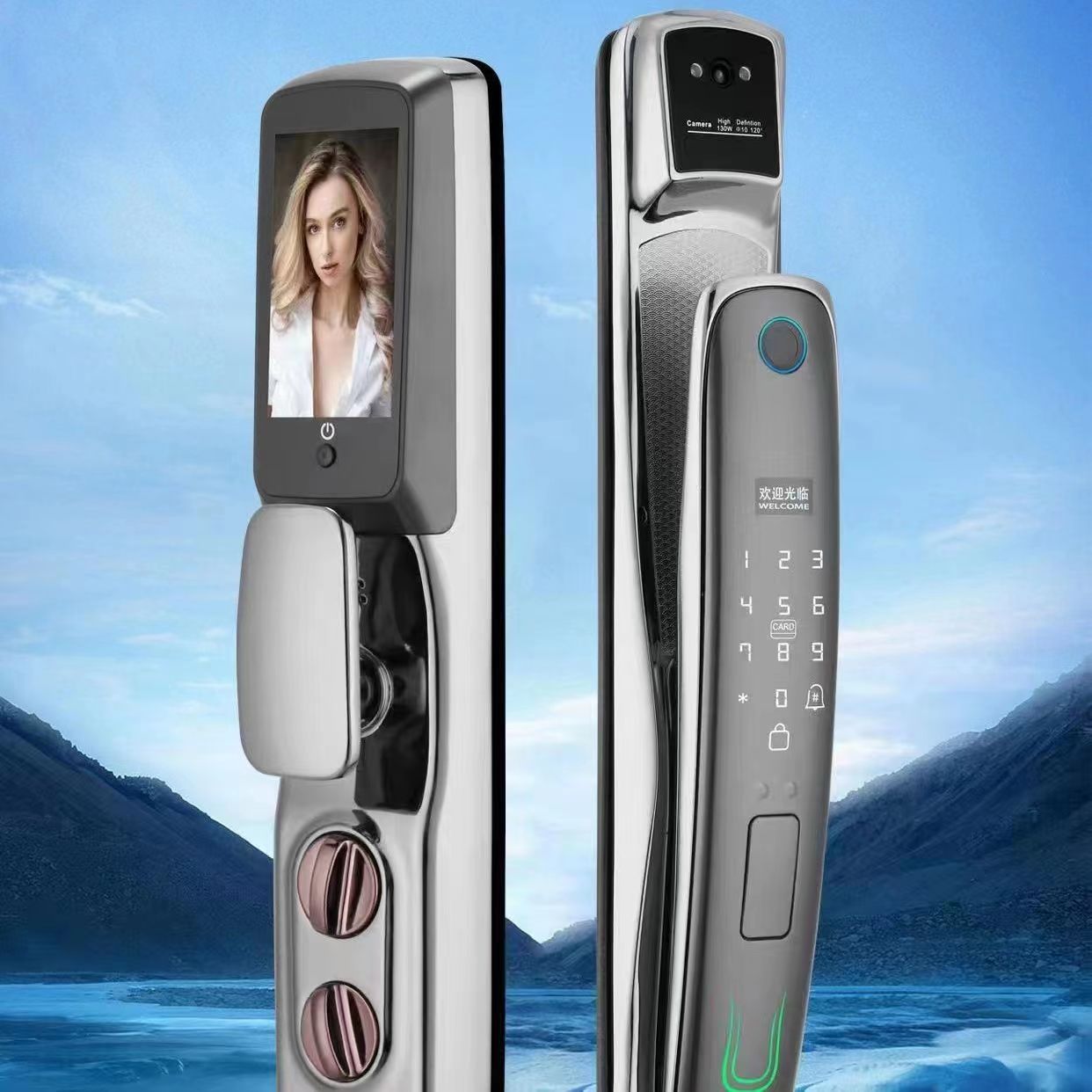 Reconocimiento de rostros 3D de lujo extremo R9