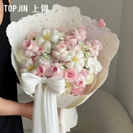 鲜花包装;鲜花花艺制品;织带