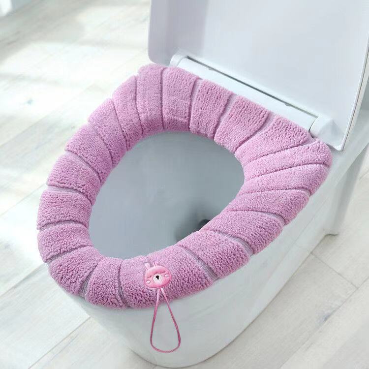 汎用トイレマット家庭用冬に保温北欧風トイレマットを厚くして、手で洗濯できるトイレカバー|undefined