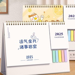 卓上カレンダー 2025 クリエイティブな新しい広告カスタマイズされたシンプルなビジネスワークオフィスデスクトップ装飾ノート 202