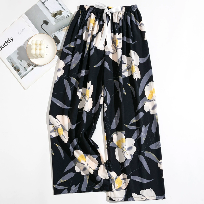 (Cross-border trading), summer thin comfortable cartoon trousers, oversize